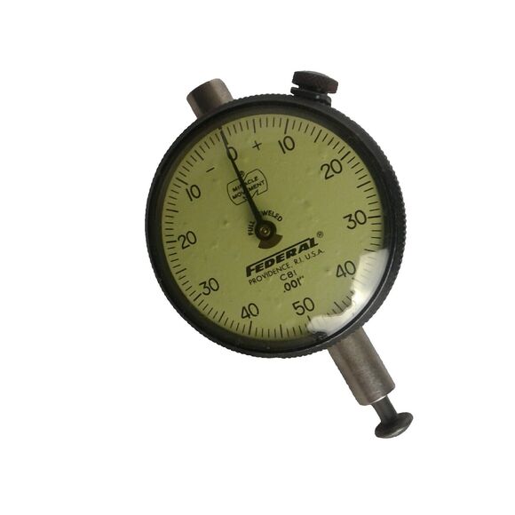 Federal C81 Dial  IIndicator Guage .001 with button tip Full Jeweled Miracle Mov - Picture 1 of 4